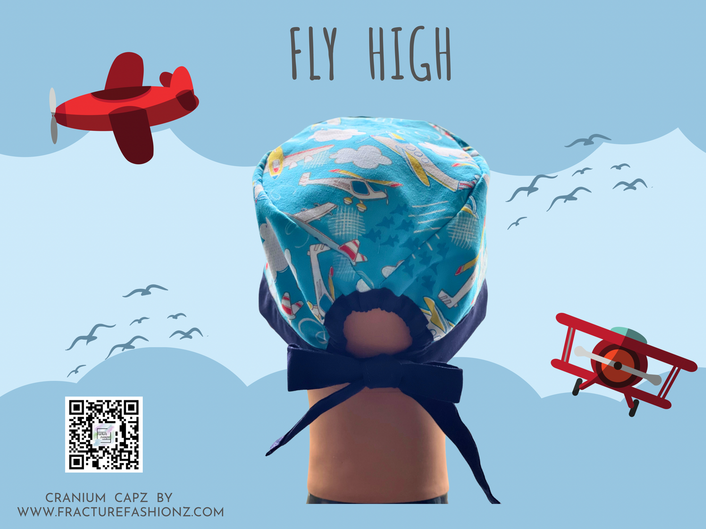 Fly High Scrub Hat