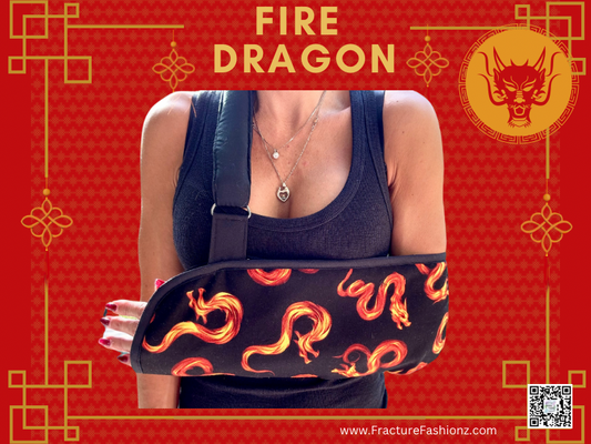 Fierce Fire Dragon Arm Sling