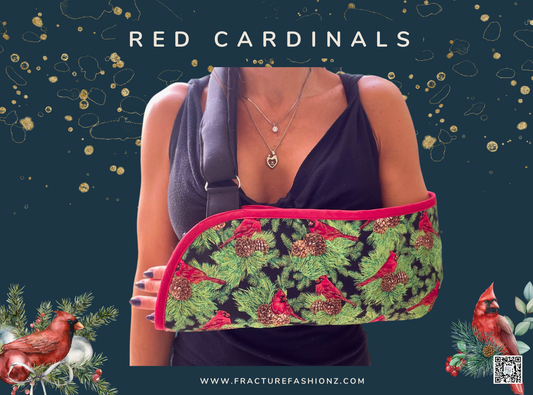 Red Cardinals Arm Sling
