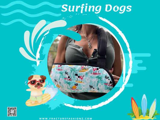 Surfing Dog Arm Sling