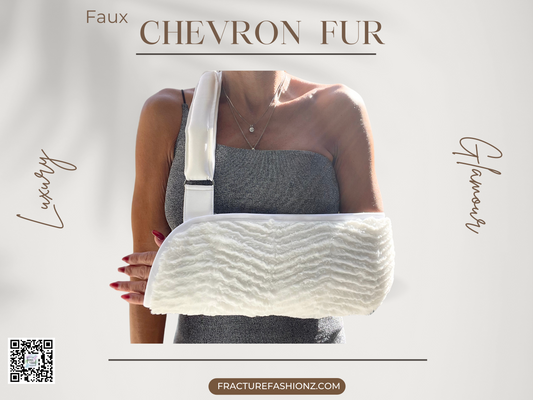 Chevron Fur Arm Sling