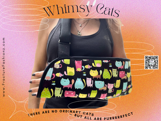 Whimsy Cat Arm Sling