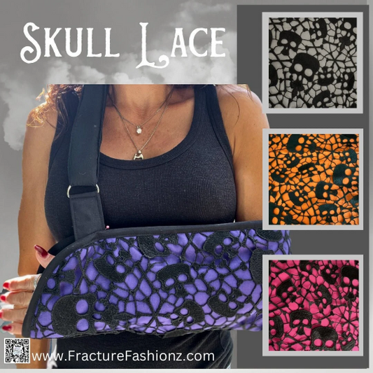 Skull Lace Arm Sling