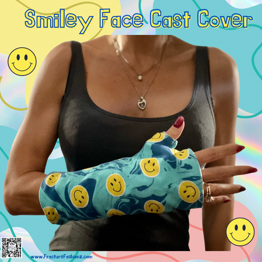 Smiley Face Cast Cover