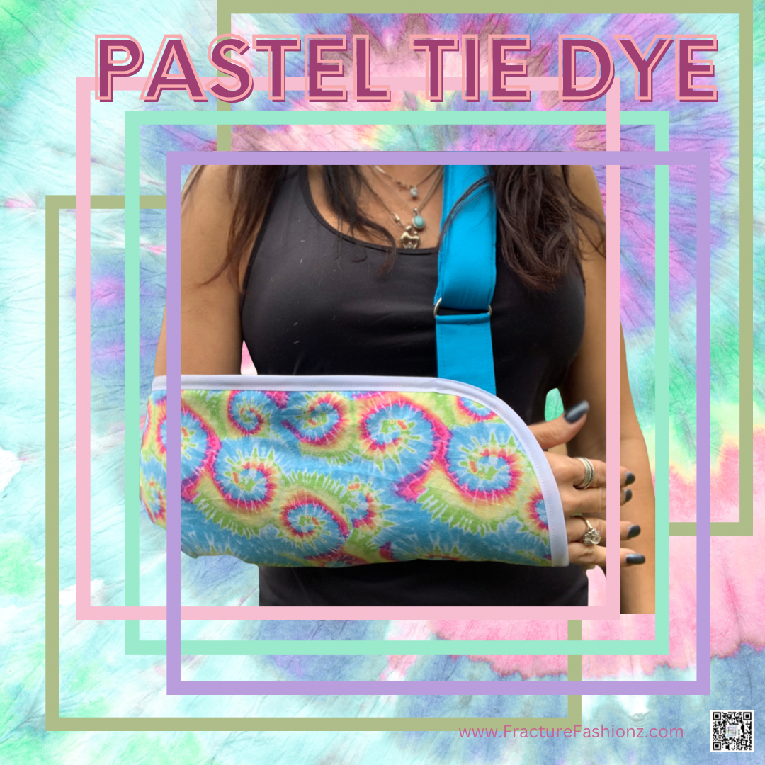 Pastel Tie Dye Arm Sling – Fracture Fashionz