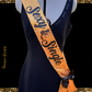 Sash | Customizable Deep Gold Personalized Sequin Sash