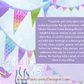 Bunting | Colorful Mermaid Scales Bunting Garland - Party Decoration, Birthday Party Flags