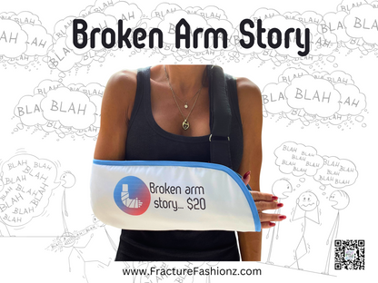 Armschlinge | Gebrochener Arm Story Lustige Mode Armschlinge