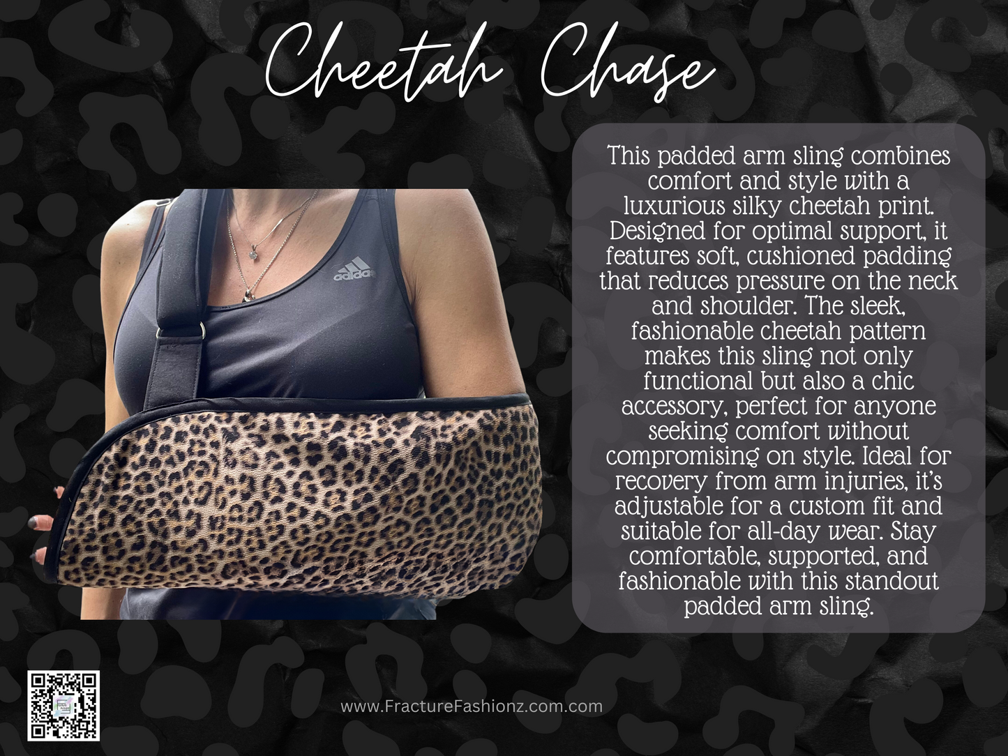 Arm Sling | Cheetah Chase Fashion Arm Sling