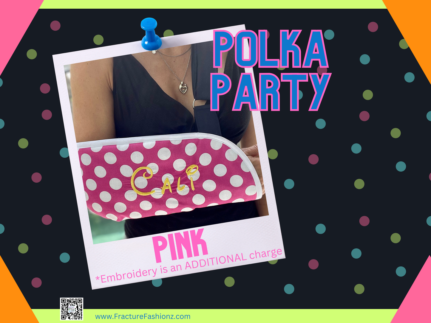 Polka Party Arm Sling