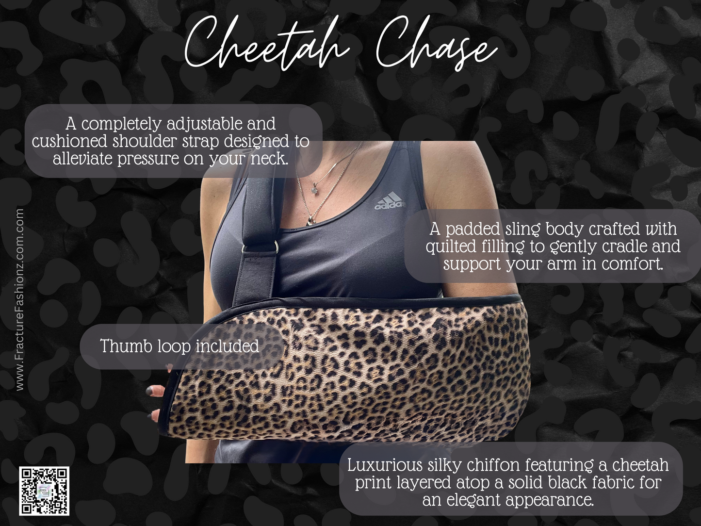 Arm Sling | Cheetah Chase Fashion Arm Sling