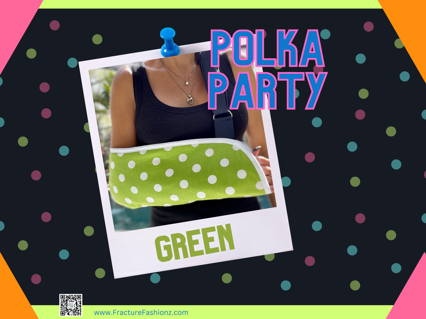 Polka Party Arm Sling