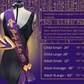 Sash | Custom Regal Purple Sequin and Gold Sash