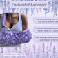 Arm Sling | Enchanted Lavender: Padded Arm Sling with 3D Chiffon Flowers