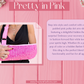Arm Sling | Pretty in Pink: Fashionable Arm Sling for a Stylish Recovery