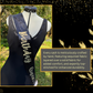 Celebrate in style with this dazzling black sequin “Birthday Queen” sash, designed to make any birthday unforgettable! Crafted with shimmering black sequins, this sash catches the light and adds sparkle to every moment. The bold “Birthday Queen” text stands out beautifully, making it clear who the star of the day is. A luxurious gold satin bow adds an elegant touch, giving a pop of contrast and a touch of sophistication.