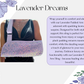 Arm Sling | Lavender Dreams: Sparkling Sequin Padded Arm Sling