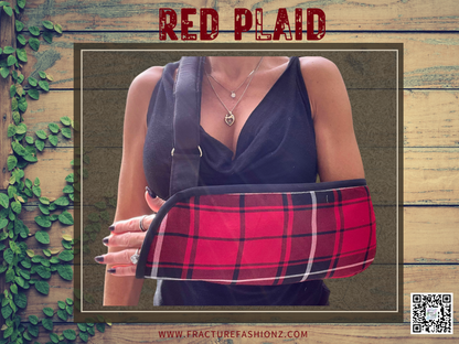 Arm Sling | Red Plaid Arm Sling