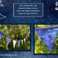 Twinkle Twinkle Little Star Nursery Bunting - Navy and Gray Baby Room Decor