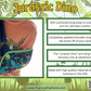 Écharpe de bras | Écharpe de bras rembourrée Jurassic Dino – Bleu marine avec dinosaures dans un décor de jungle