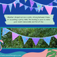 Bunting | Flamingo Beach Bunting – Tropical Hula Party Decor Garland - Party Decoration, Birthday Party Flags