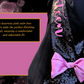 Sash | Chic Black and Pink Sequins Customizable Party Sash