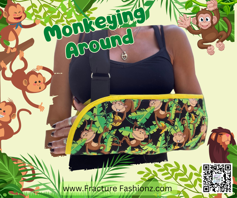 Arm Sling | Monkeying Around Cushioned Arm Sling