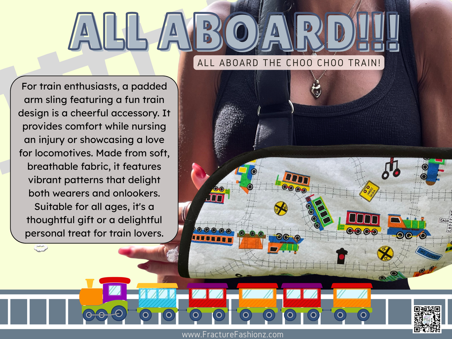 Arm Sling | All Aboard! Train