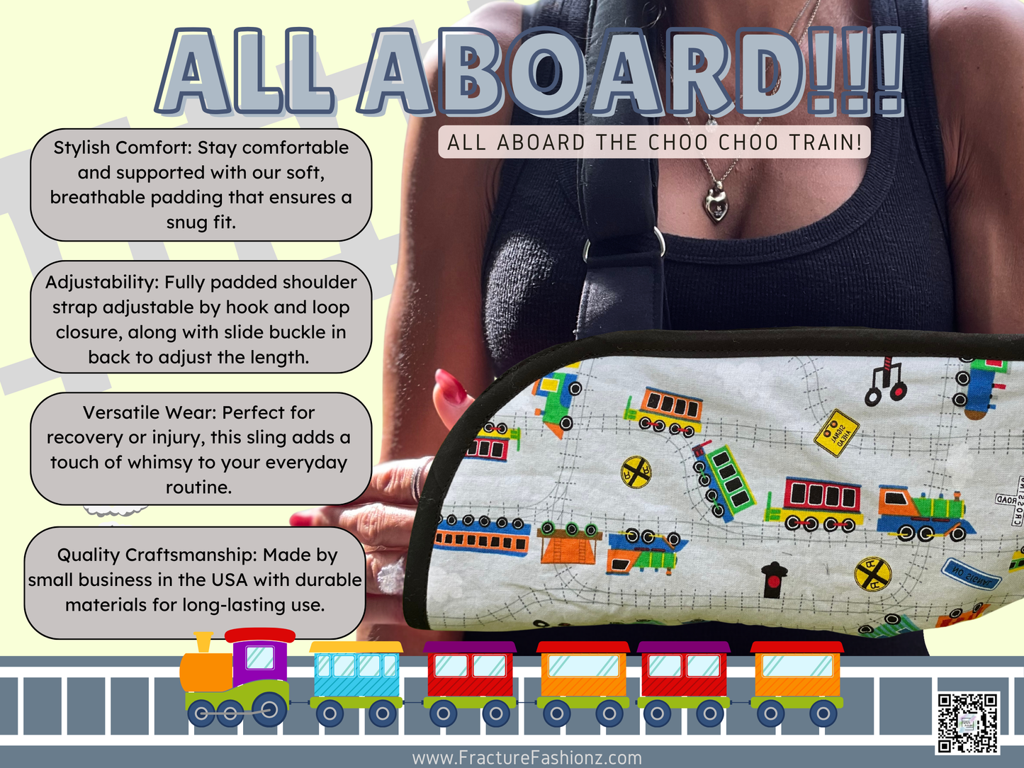 Arm Sling | All Aboard! Train