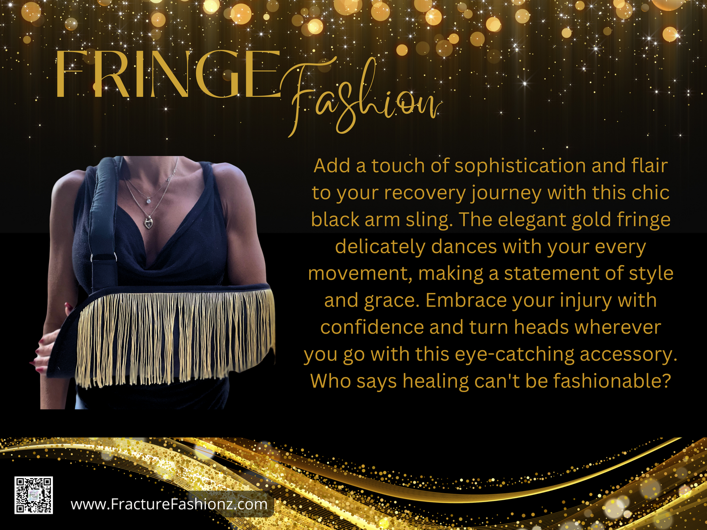 Arm Sling | Fringe Fashion Arm Sling