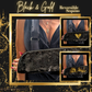 Arm Sling | Black & Gold Reversible Sequins Arm Sling