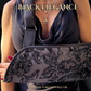 Écharpe de bras | Écharpe de bras de créateur Black Elegance à sequins - blessure au bras cassé - soutien de la coiffe des rotateurs - écharpe de bras tendance