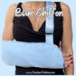 Arm Sling | Blue Chiffon Arm Sling