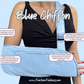 Arm Sling | Blue Chiffon Arm Sling