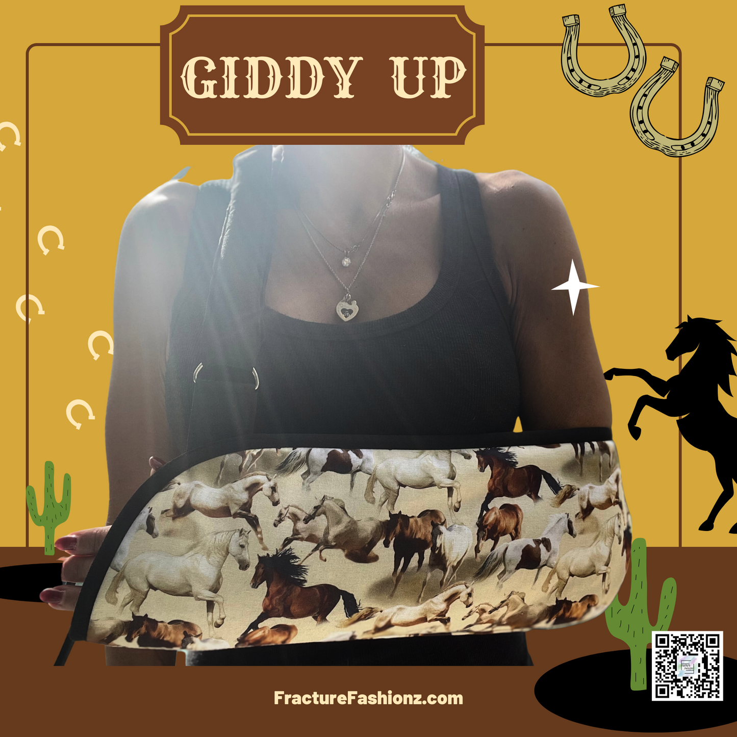 Arm Sling | Giddy Up Padded Arm Sling