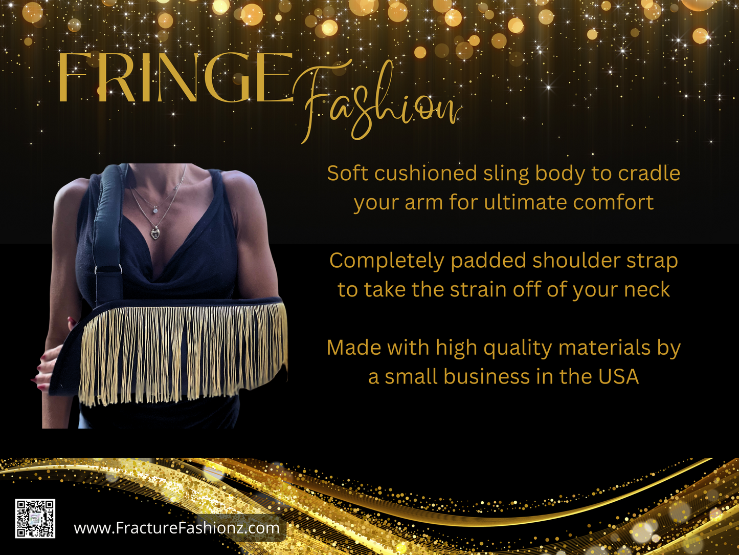 Arm Sling | Fringe Fashion Arm Sling