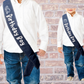 Sash | Dark Denim Party Sash