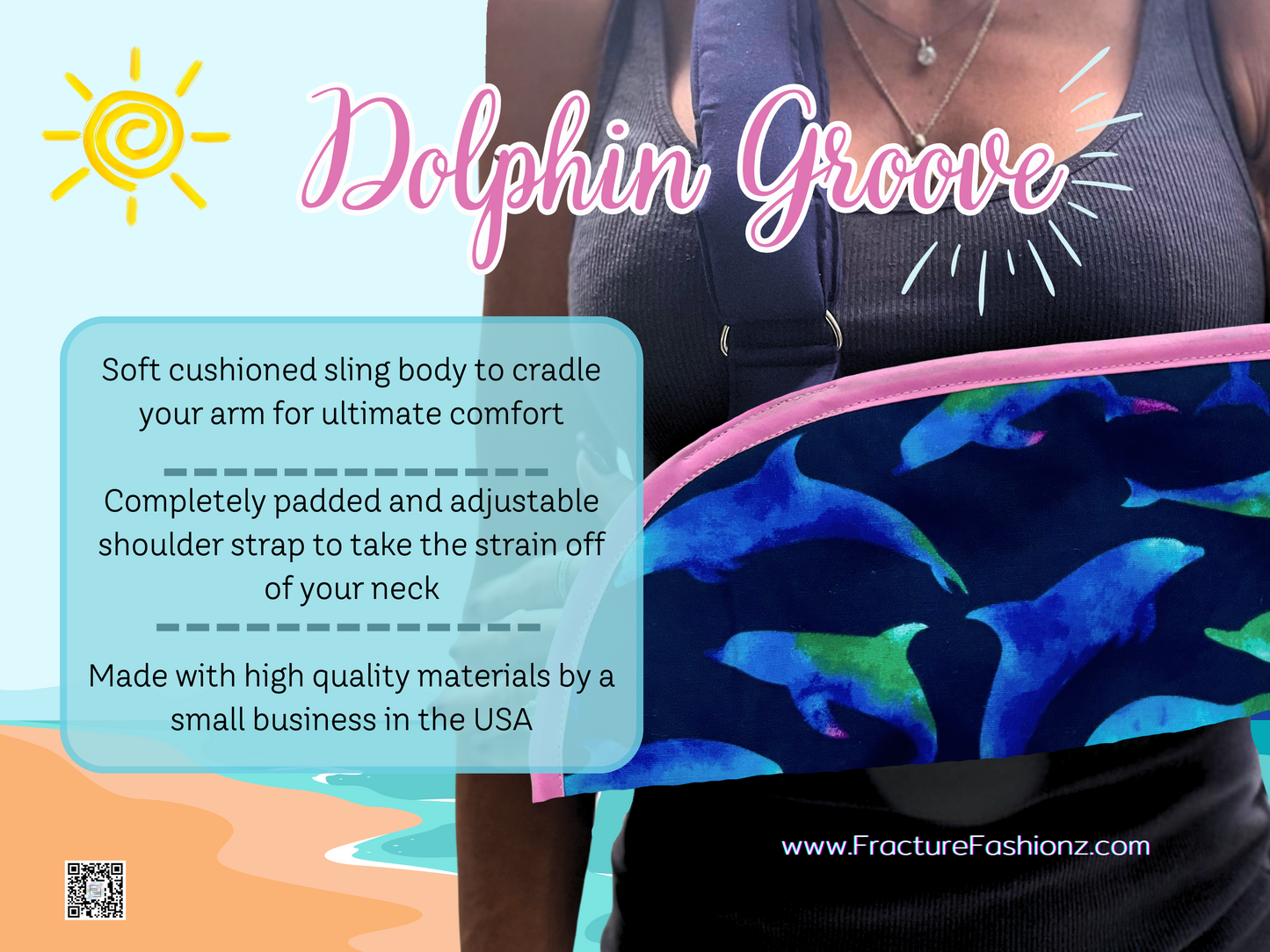 Armschlinge | Dolphin Groove Armschlinge