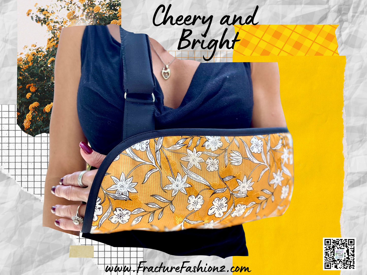 Arm Sling | Cheery and Bright Designer Arm Sling