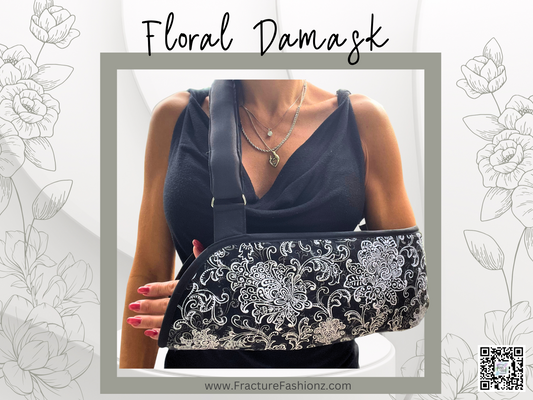 Floral Damask Arm Sling