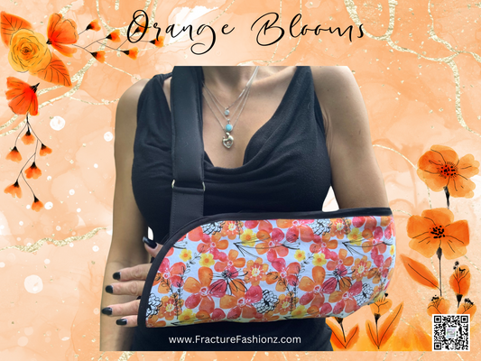 Orange Blooms Arm Sling