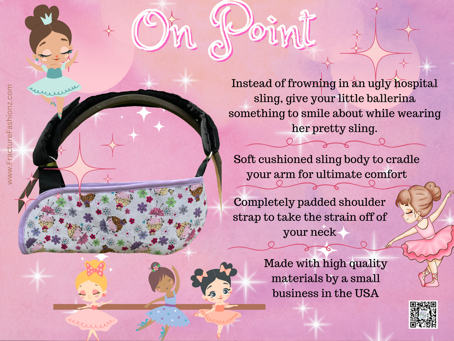 Arm Sling | On Point Stylish Cute Arm Sling