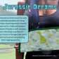 Écharpe de bras | Dinosaurs Arm Sling de Jurassic Gals