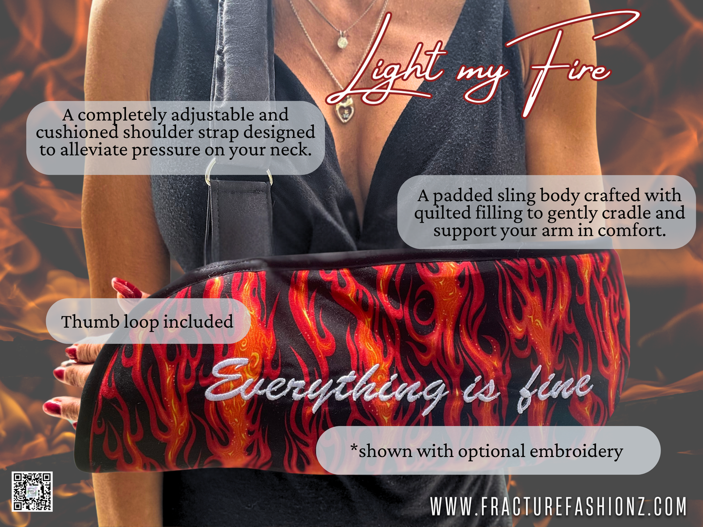 Arm Sling | Light my Fire Padded Arm Sling