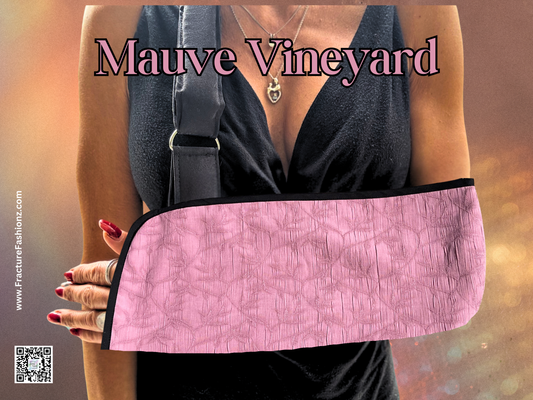 Arm Sling | Mauve Vineyard Textured Arm Sling