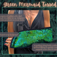 Arm Sling | Tossed Sequins Bling Arm Sling- Mermaid Green