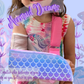 Écharpe de bras | Écharpe de bras rembourrée Mermaid Dreams