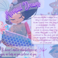 Écharpe de bras | Écharpe de bras rembourrée Mermaid Dreams