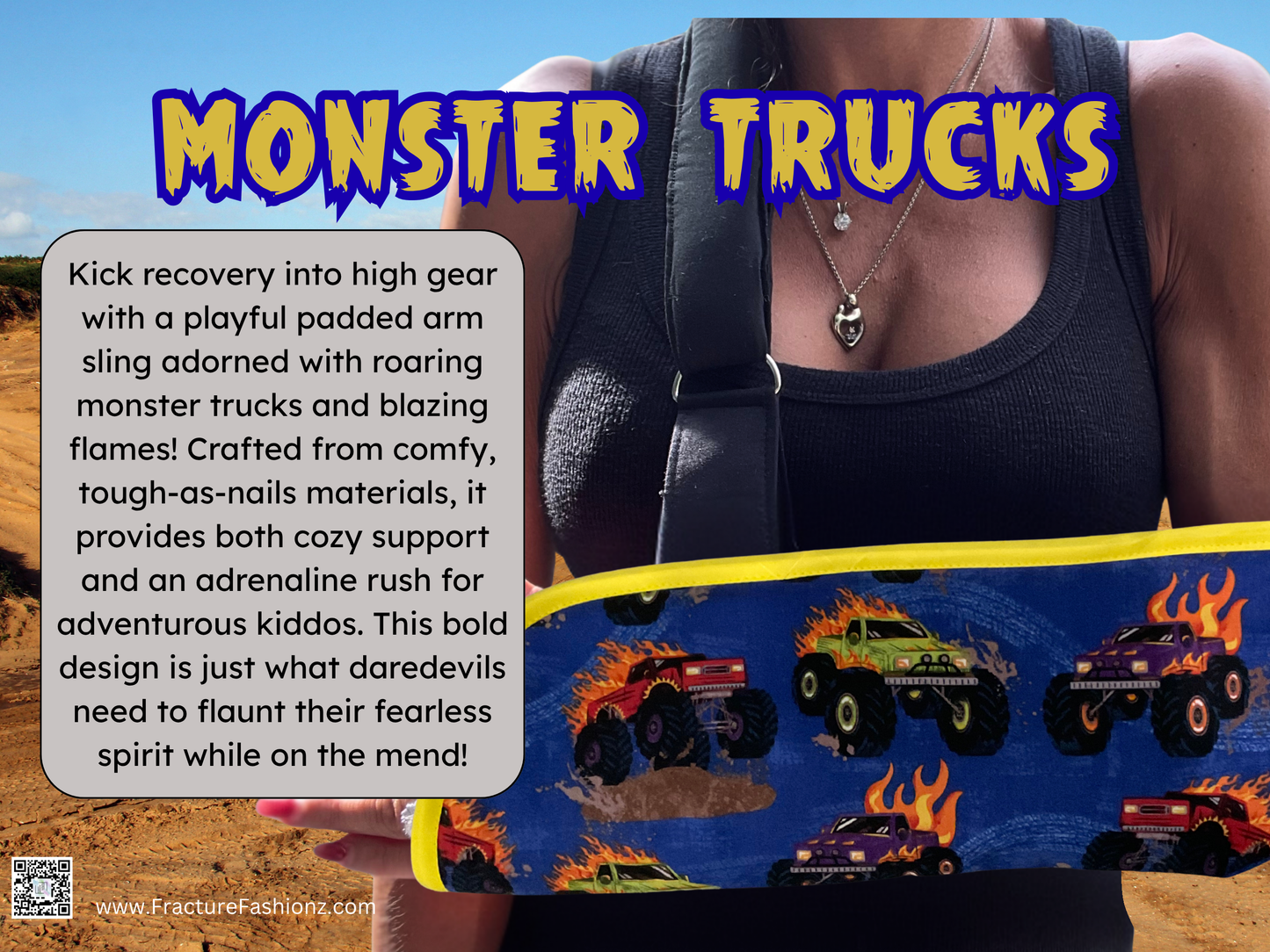 Arm Sling | Monster Trucks Arm Sling
