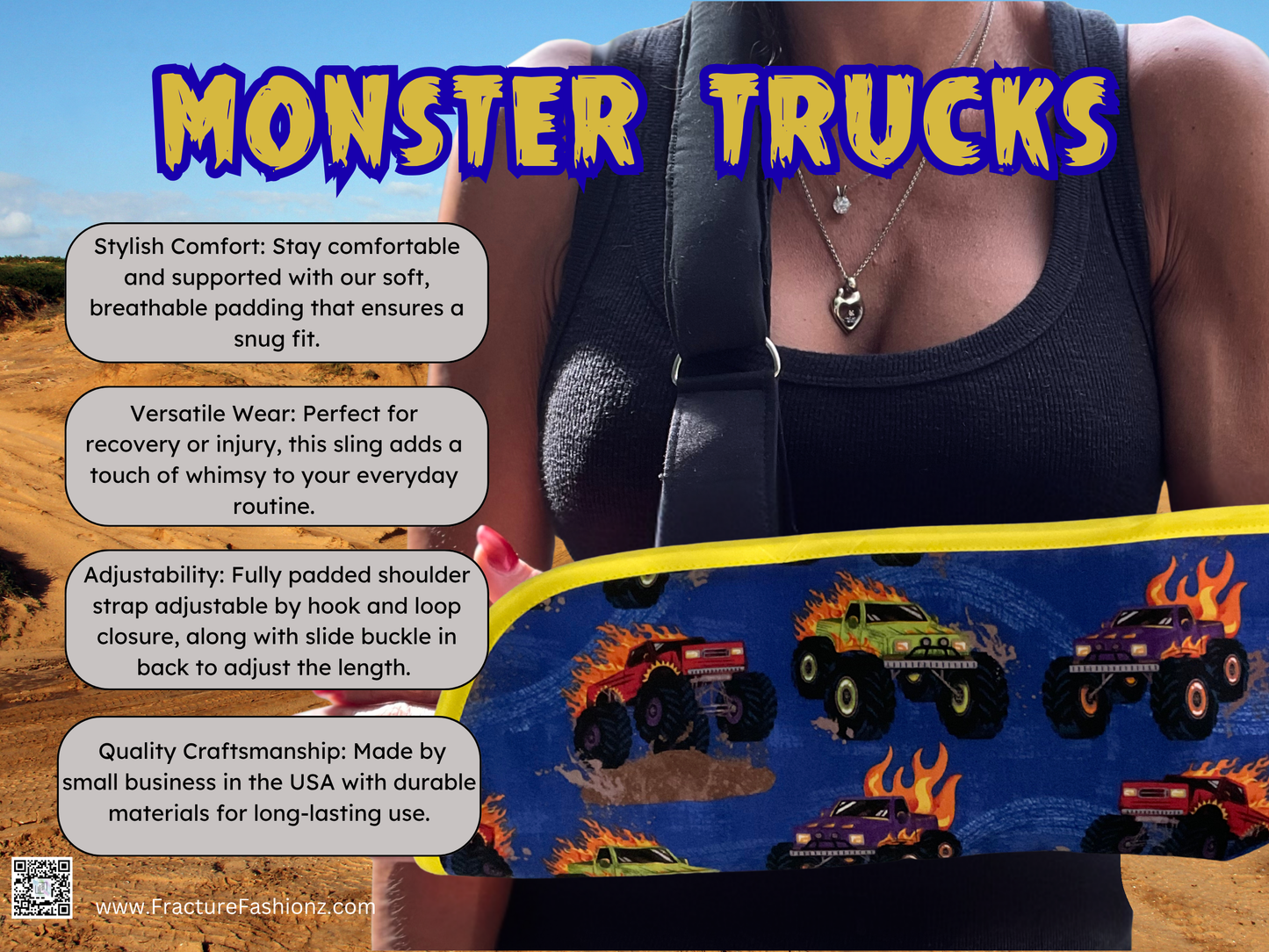 Arm Sling | Monster Trucks Arm Sling